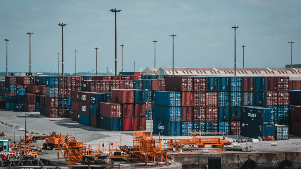 Container logistica non sostenibile